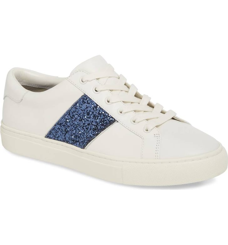 Tory Burch Carter Glitter Sneaker Sneaker Trends Spring 2018