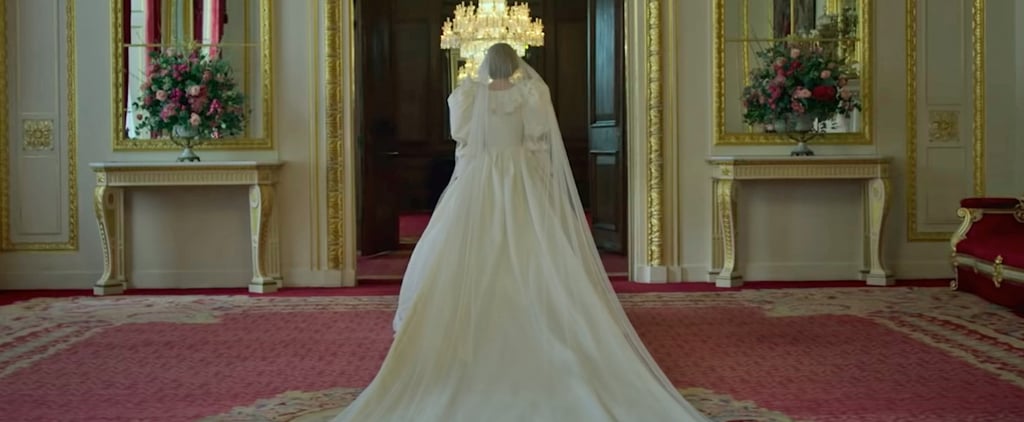 Princess Diana's Wedding Dress in The Crown Season 4 Trailer