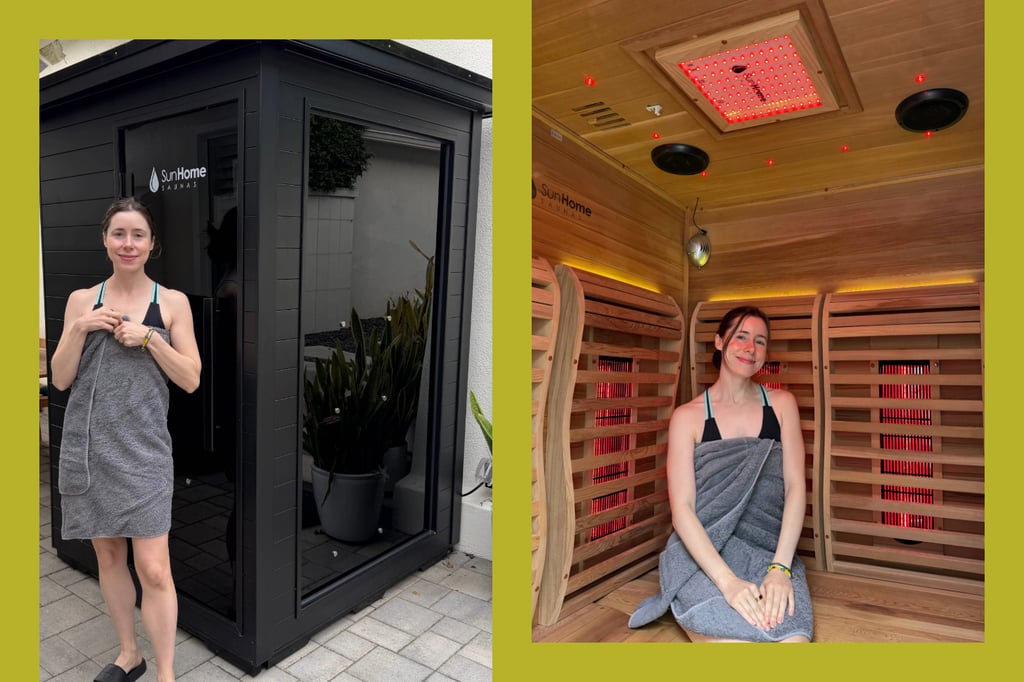 Sabrina Carpenter's Outdoor Sauna