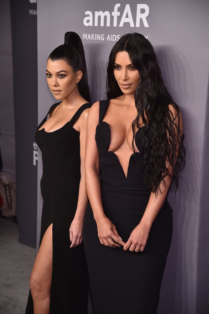 Kim and Kourtney Kardashian amfAR New York Gala Photos 2019