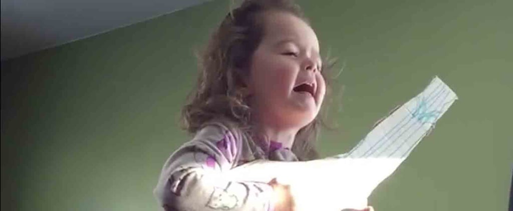 3-Year-Old Girl Sings "Hello" by Adele