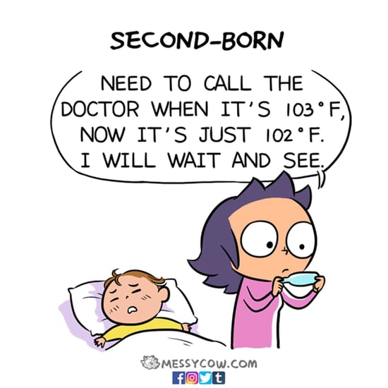 Comic About Raising Your Second Kid