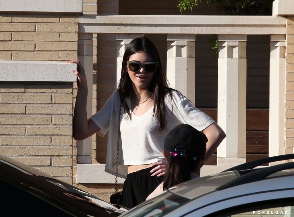 Kim Kardashian and Kendall Jenner Go Shopping | Photos