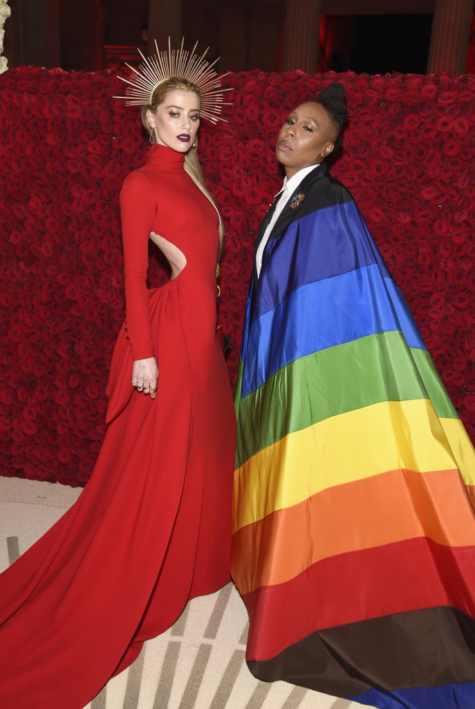 Amber Heard and Lena Waithe — 2018