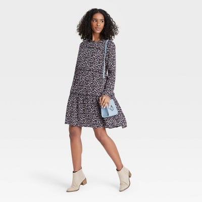 Knox Rose Long Sleeve Babydoll Dress, These 17 Modest Dresses Are the  Perfect Styles For No-Pants Season