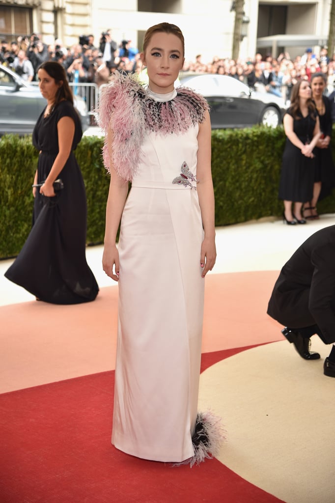 Saoirse Ronan Met Gala Red Carpet Dresses 2016 POPSUGAR Fashion