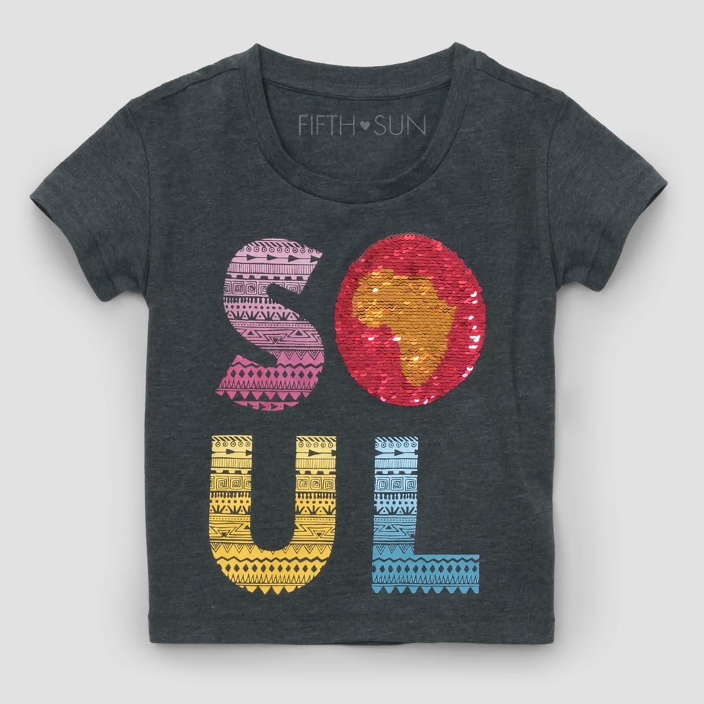 Toddlers' Short Sleeve Soul Pattern T-Shirt