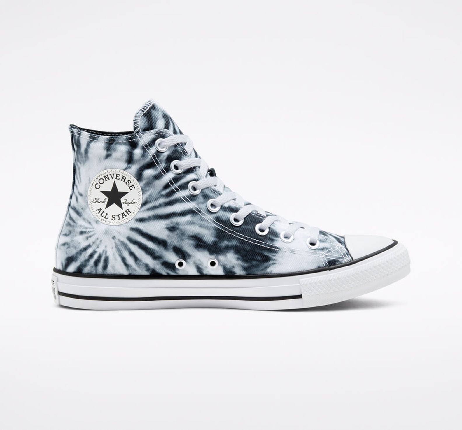 Spiral Green Tie Dye Women's Sneakers