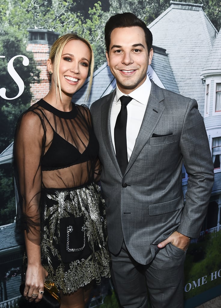 Skylar Astin and Anna Camp