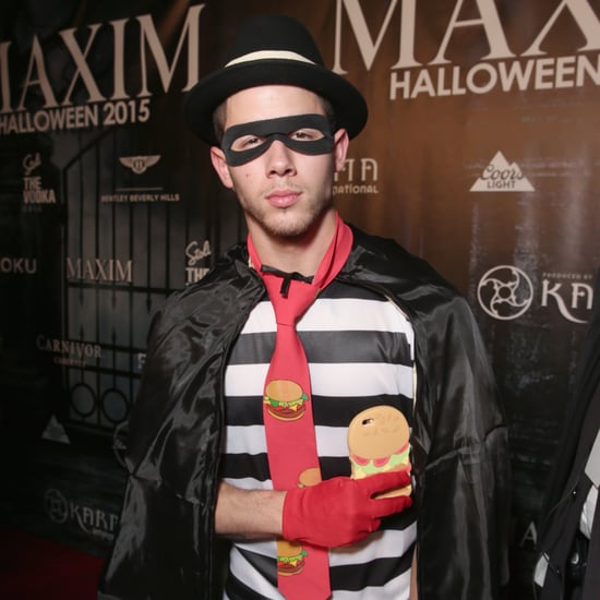 Nick Jonas Hamburglar Halloween Costume Pictures