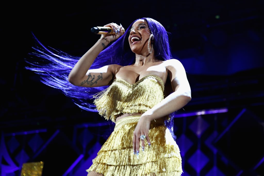 Cardi B Super Long Hair