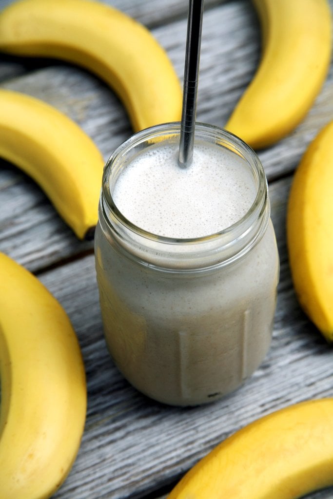 HighProtein Banana Overnight Oats Smoothie Healthy DairyFree