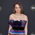 Joey King Looks Like a Technicolor Daydream in Her Shimmery Red Carpet Dress
