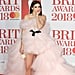 Pink Dresses at the BRIT Awards 2018