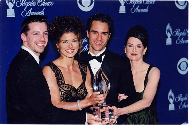 Sean Hayes, Debra Messing, Eric McCormack, and Megan Mullally; 1999 People's Choice Awards