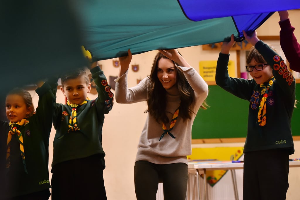 Kate Middleton at Cub Scout Pack Meeting December 2016