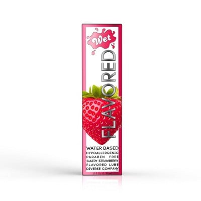 Wet Flavored Strawberry Lube