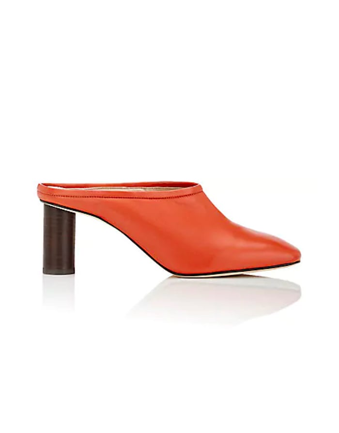 Helmut Lang Square-Toe Mules