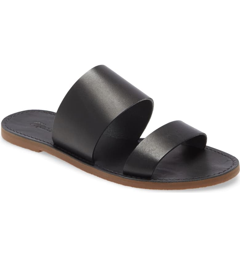 Madewell The Boardwalk Double-Strap Slide Sandals