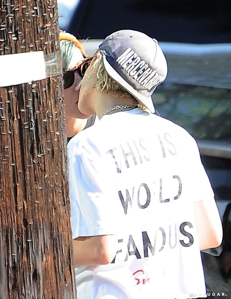 Kristen Stewart and Alicia Cargile Kissing in LA July 2016