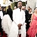 Billy Porter White Feather Suit at the Golden Globes 2020