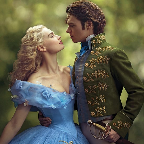 Cinderella Movie Poster With Lily James and Richard Madden