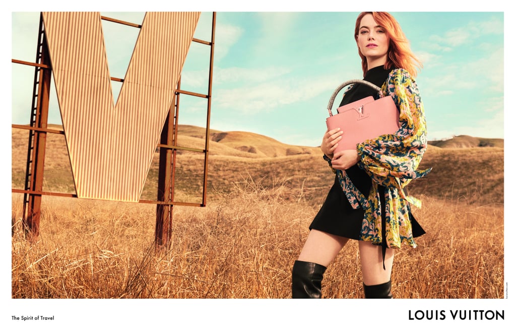 Emma Stone Wearing Louis Vuitton