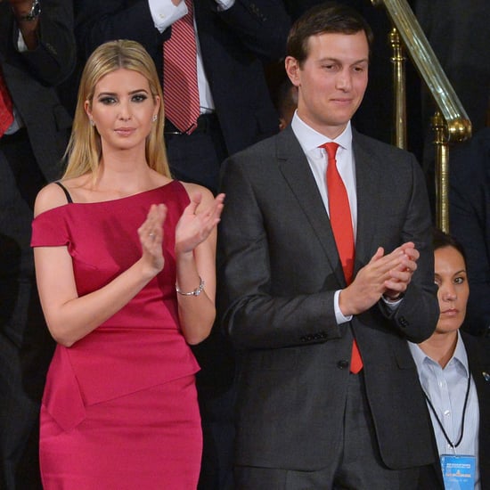Ivanka Trump Wearing Red Roland Mouret Dress