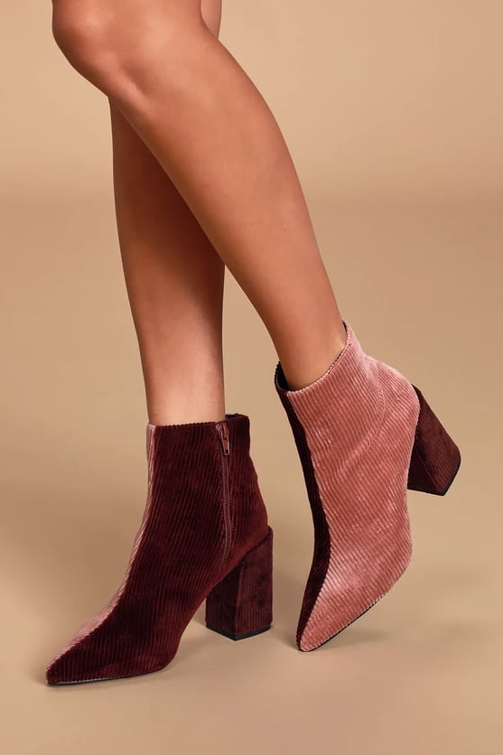wine booties