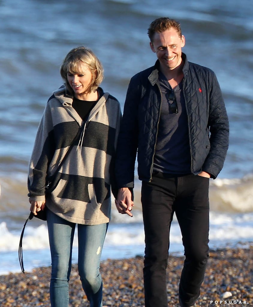 Taylor Swift and Tom Hiddleston With His Mom in the UK