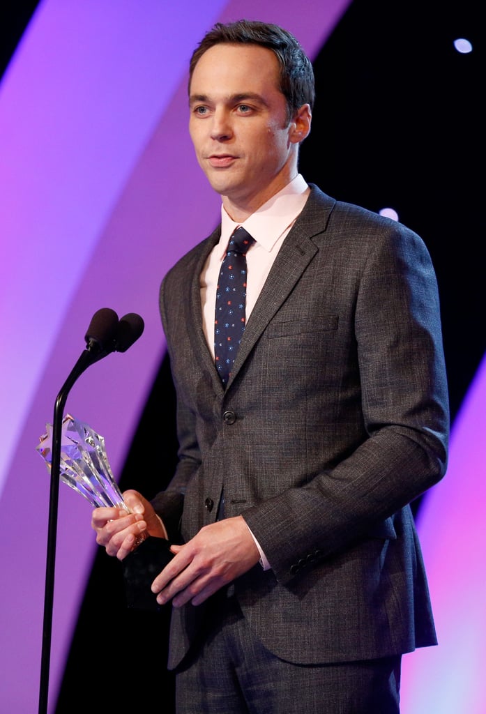Jim Parsons won best actor in a comedy series.