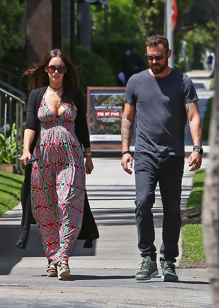 Megan Fox and Brian Austin Green in LA After Pregnancy News