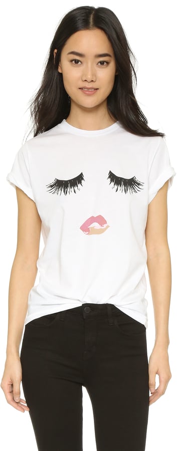 Sincerely Jules Lips & Lashes Tee ($49)