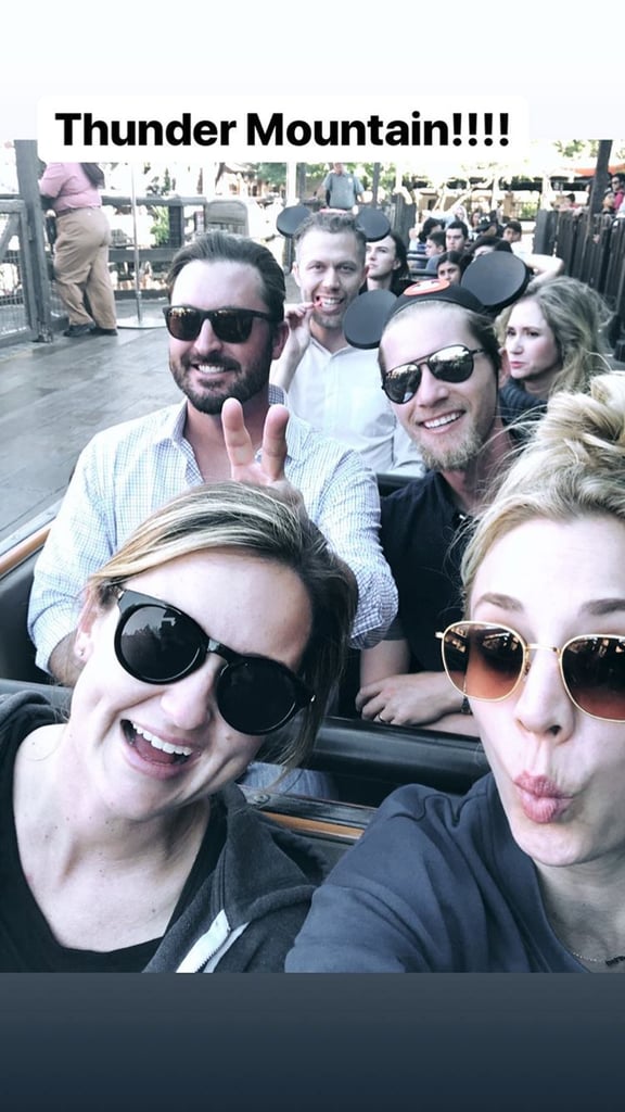 Kaley Cuoco and Karl Cook at Disneyland November 2018