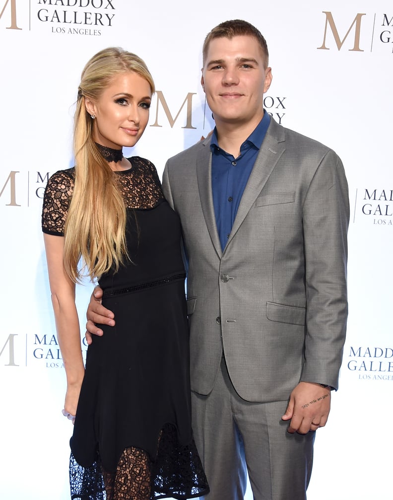 Paris Hilton and Chris Zylka