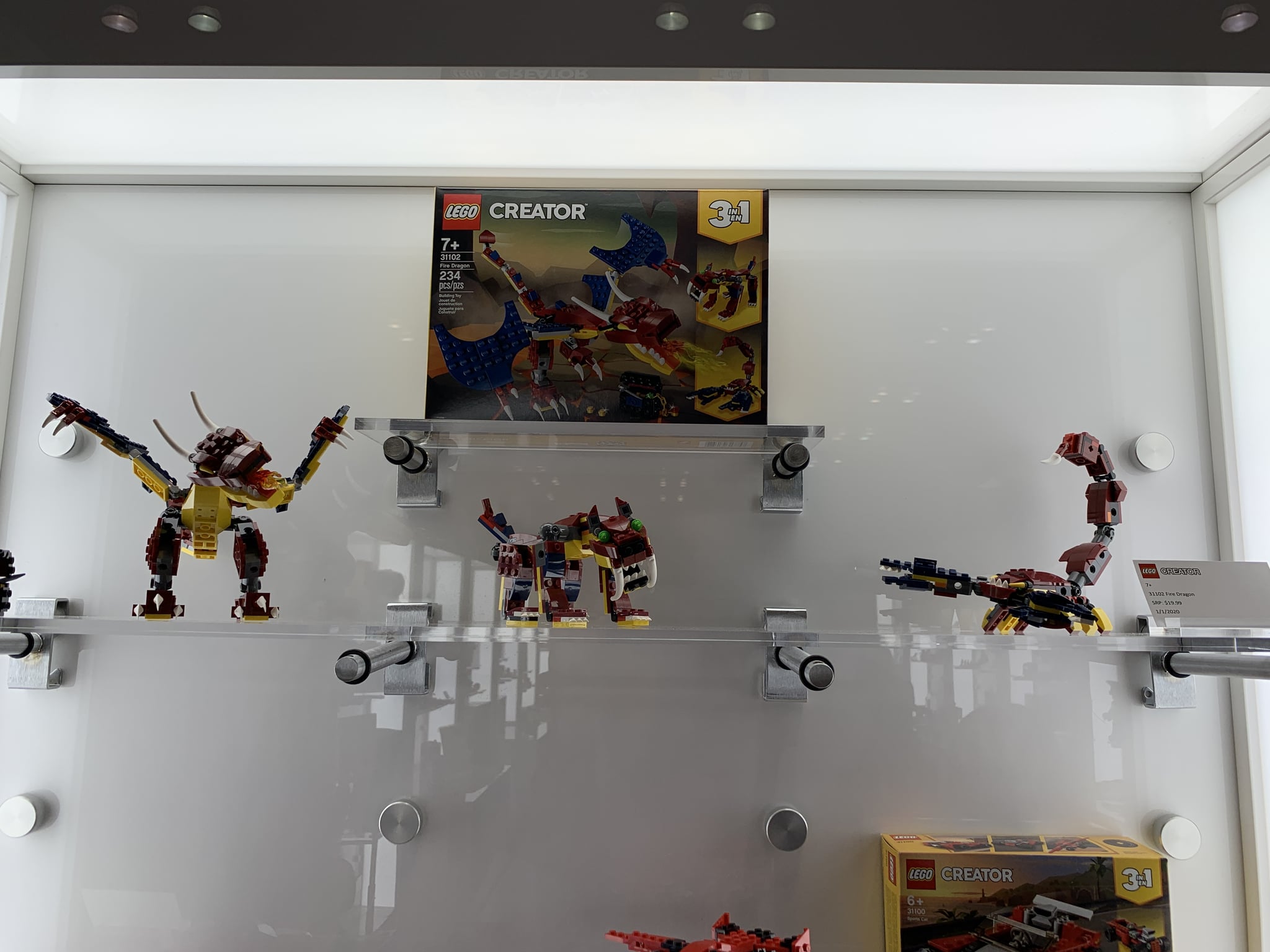 Lego Creator Fire Dragon 85 Brand New Toys That Your Kids Will