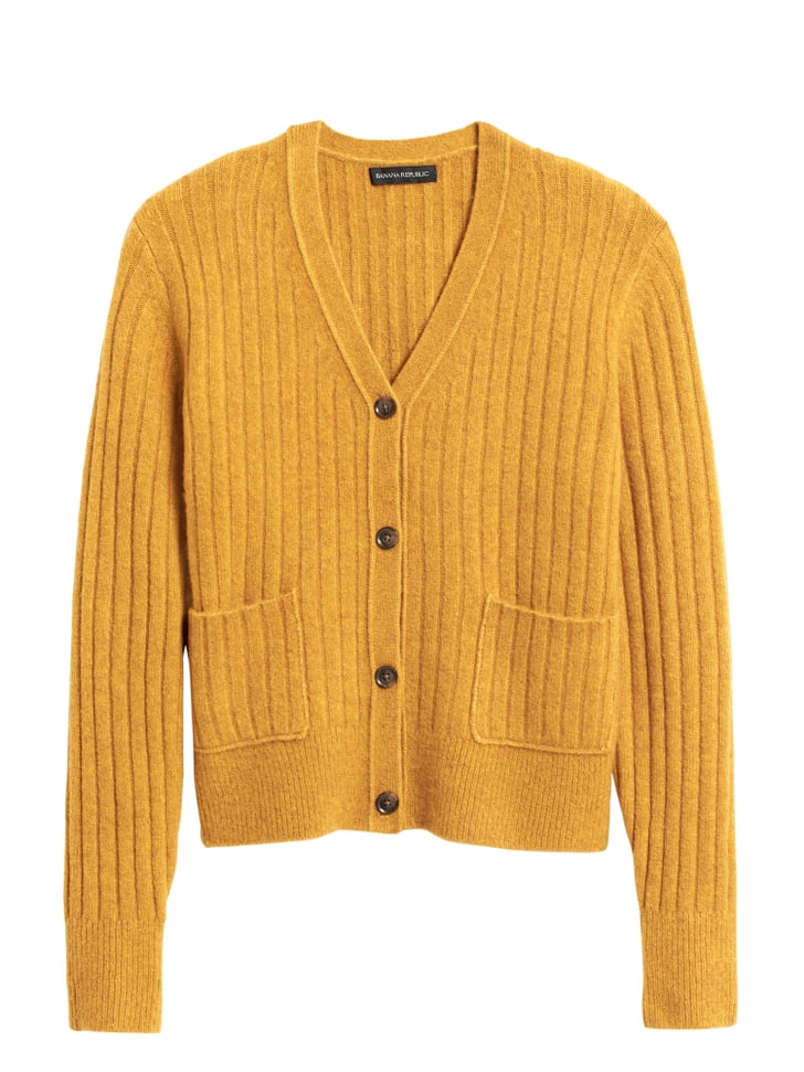 Aire long store cardigan sweater
