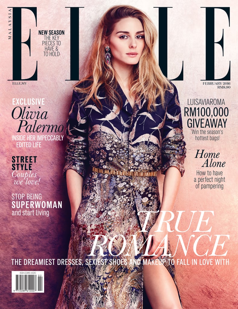 Olivia Palermo's Elle Malaysia Cover February 2016