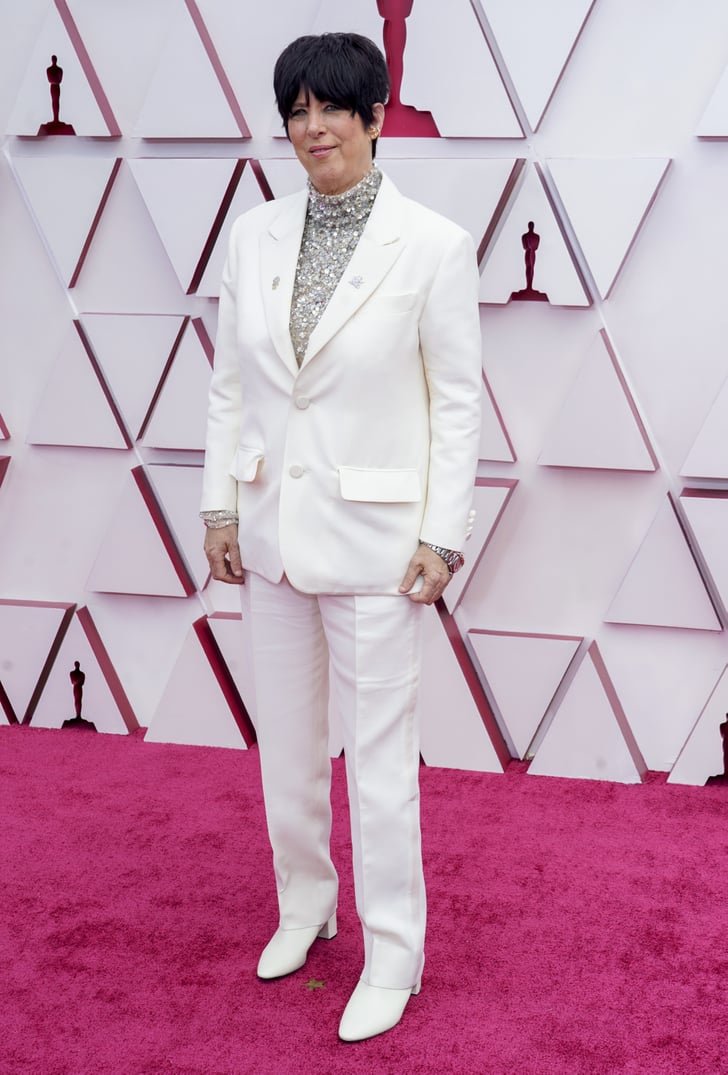 Diane Warren at the 2021 Oscars Oscars Red Carpet Dresses 2021