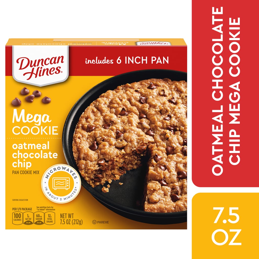 Duncan Hines Mega Cookie Oatmeal Chocolate Chip Pan Cookie Mix