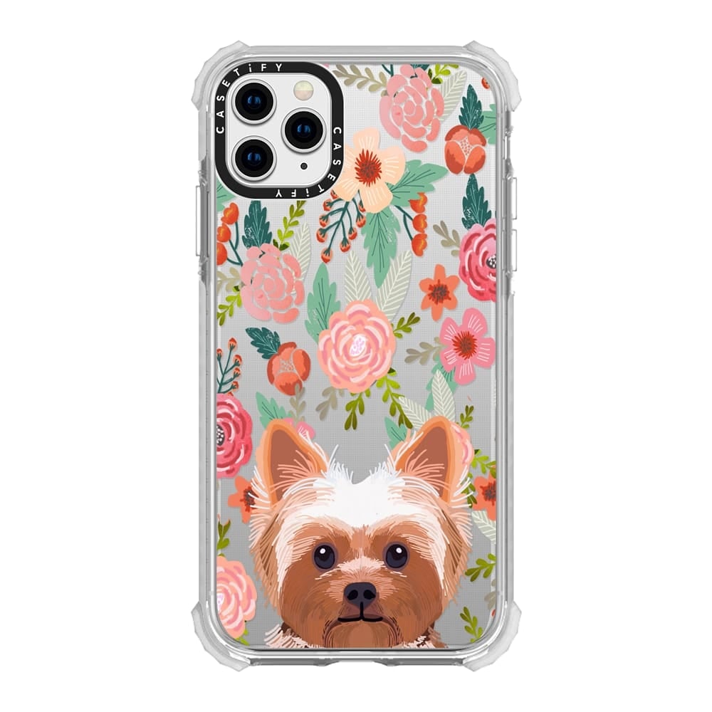 Casetify Yorkie Florals Clear Phone Case Gifts For DogLovers POPSUGAR Pets Photo 6