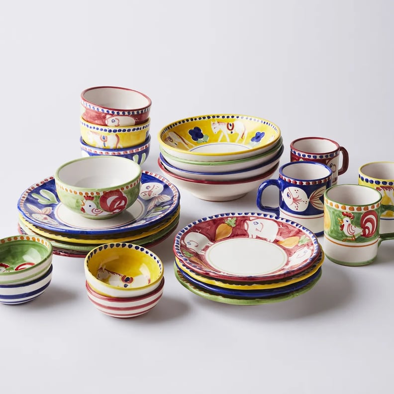 Italian-Inspired Stoneware Dinnerware Set