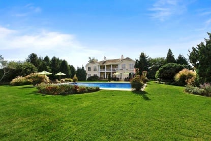 There's plenty of room to entertain RHONY cast members on the property's lush 1.4 acres.