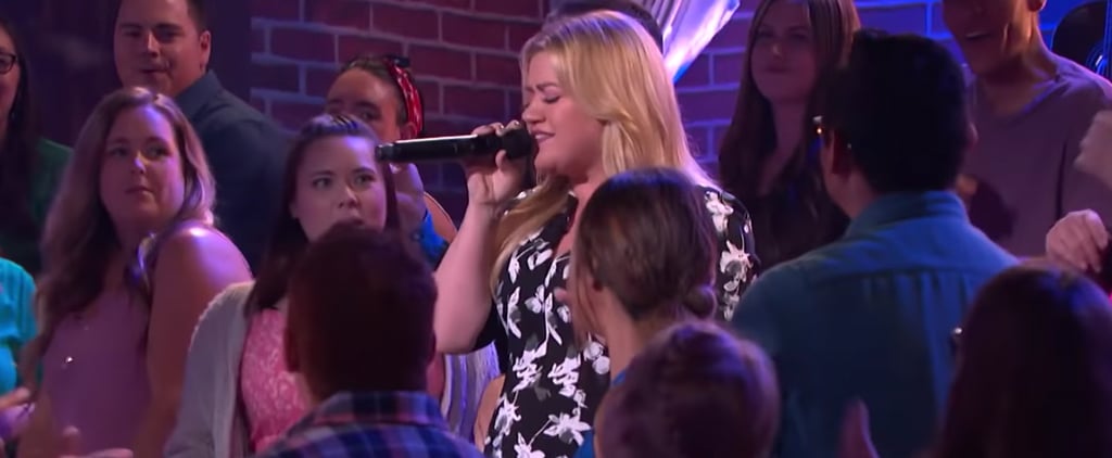 Kelly Clarkson Singing "Ain't No Other Man" Video