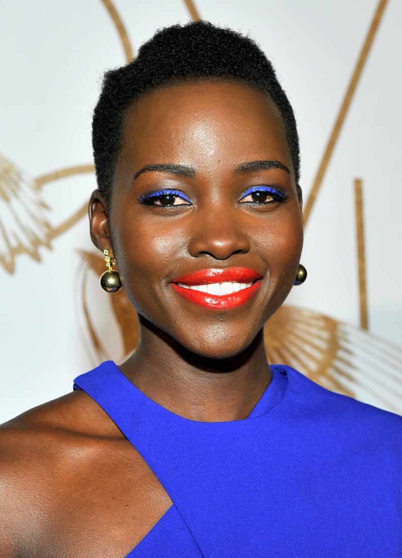 Lupita Nyong'o at the LoveGold Party