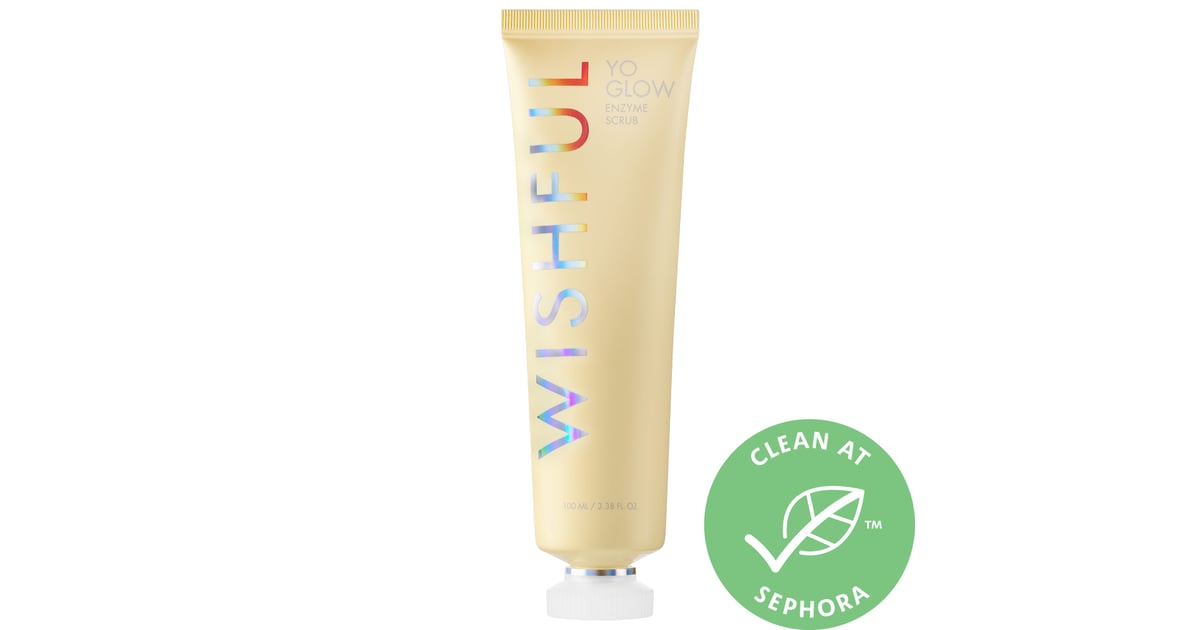 Wishful Yo Glow Facial Enzyme Scrub TopRated Facial Exfoliators at