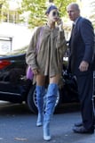 Hailey Baldwin's Outfit Is a Combination of All Your Favorite Fall Trends