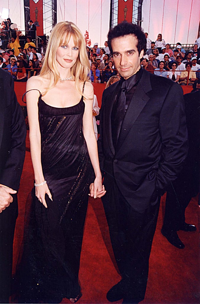 Claudia Schiffer and David Copperfield
