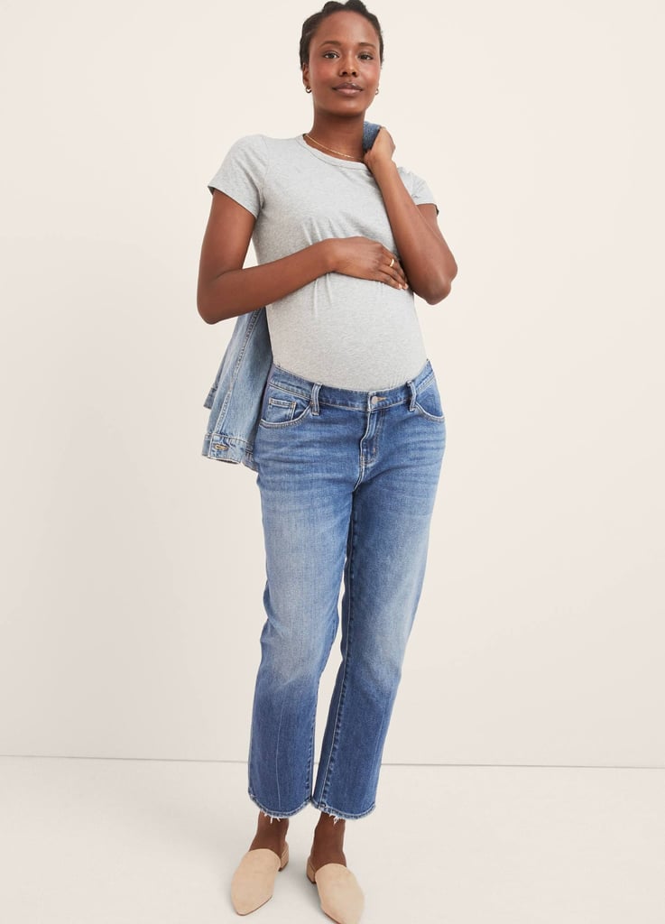 Best Boyfriend-Cut Maternity Jeans