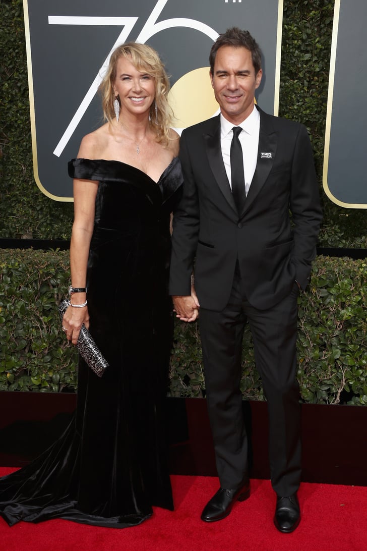 Eric McCormack and Janet Holden | Celebrity Couples at the 2018 Golden ...
